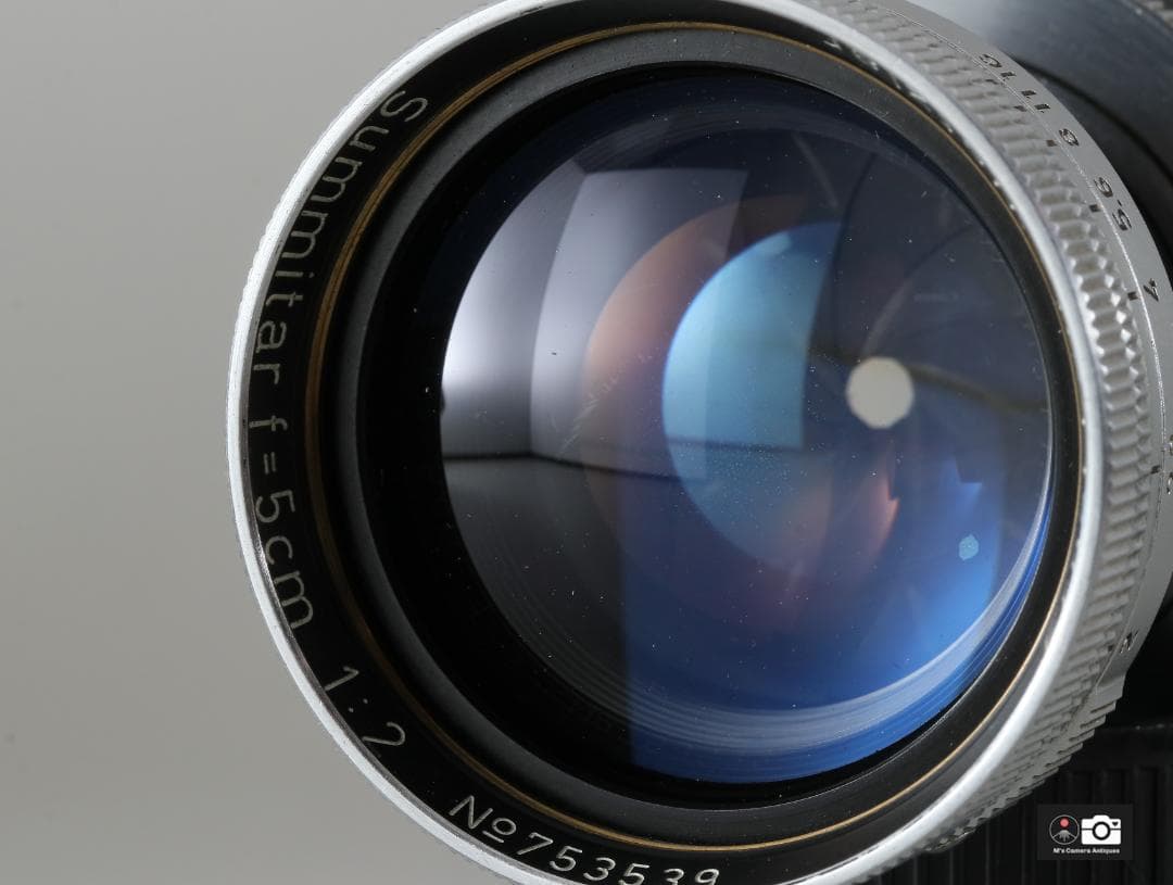 良品 Leica Summitar 50mm F/2 L39 レンズ1949年製