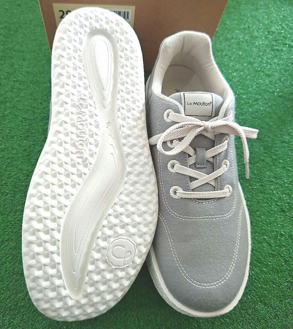 ルムトン フォレスト / 疲れない 軽い メリノウール 靴　グレー29cm