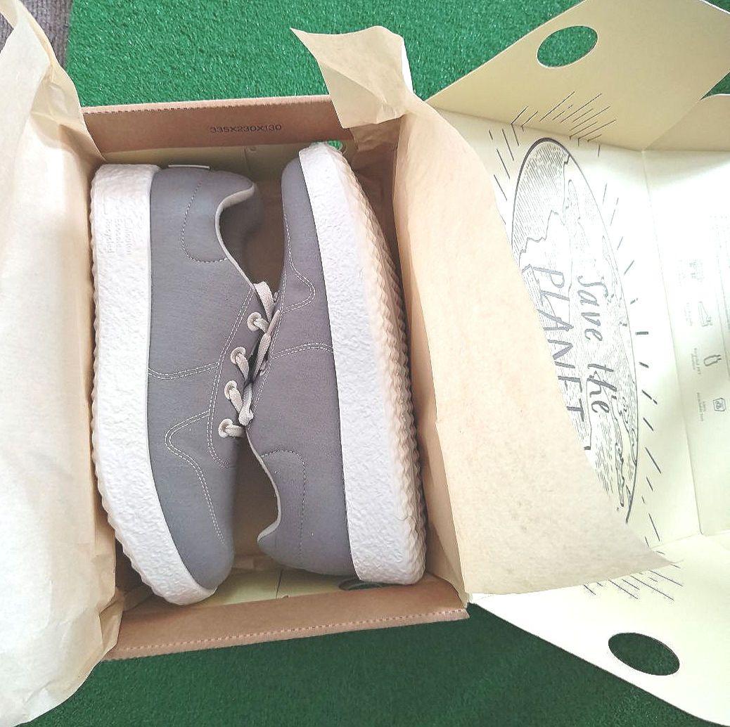 ルムトン フォレスト / 疲れない 軽い メリノウール 靴　グレー29cm