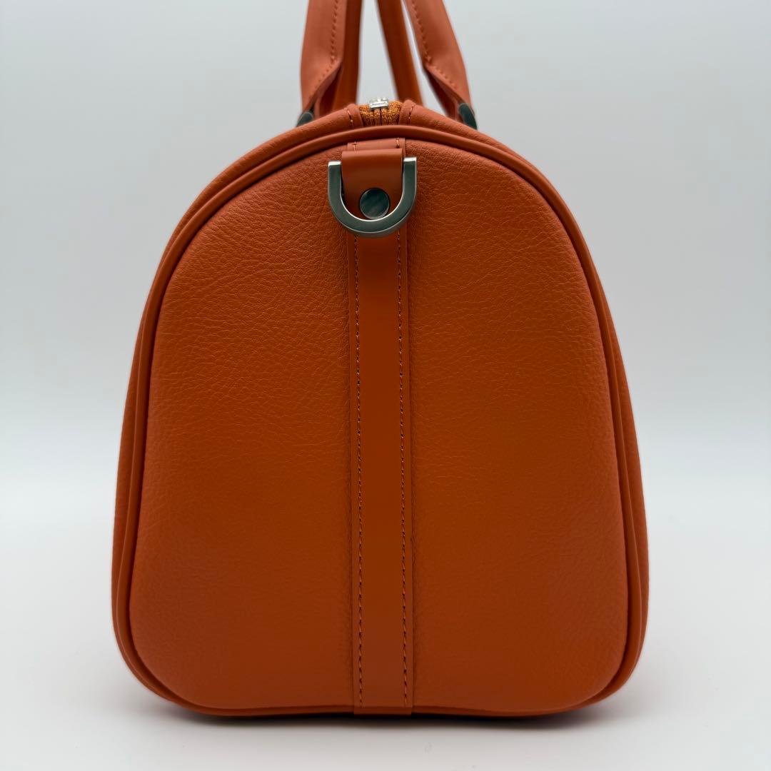 【極美品】MB エムビー ハイエンドレザー ショルダーバッグ オレンジ