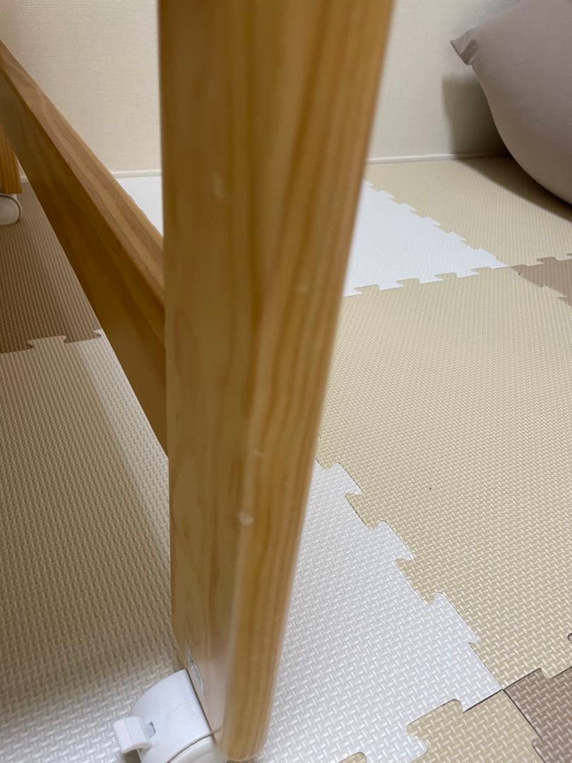 カトージ ベビーベット ハイタイプ 70×120 収納スペース付き