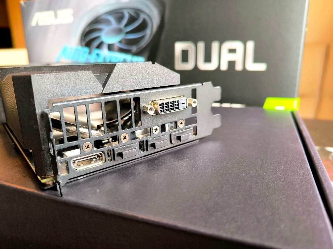 動作確認済みNVIDIA ASUS RTX 2060 SUPER 8G DUAL