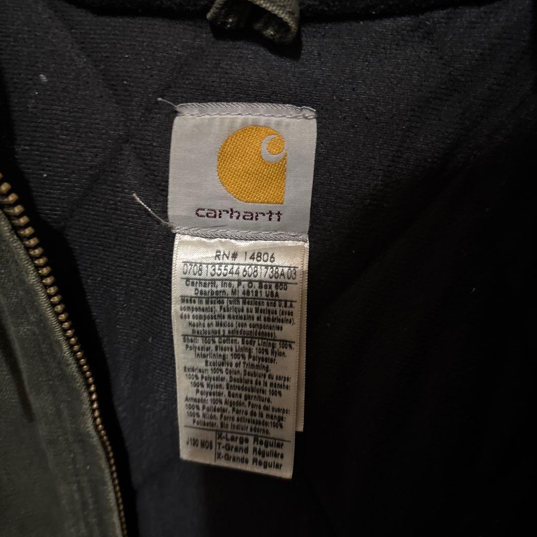 Carhartt ダックパーカー カーキ