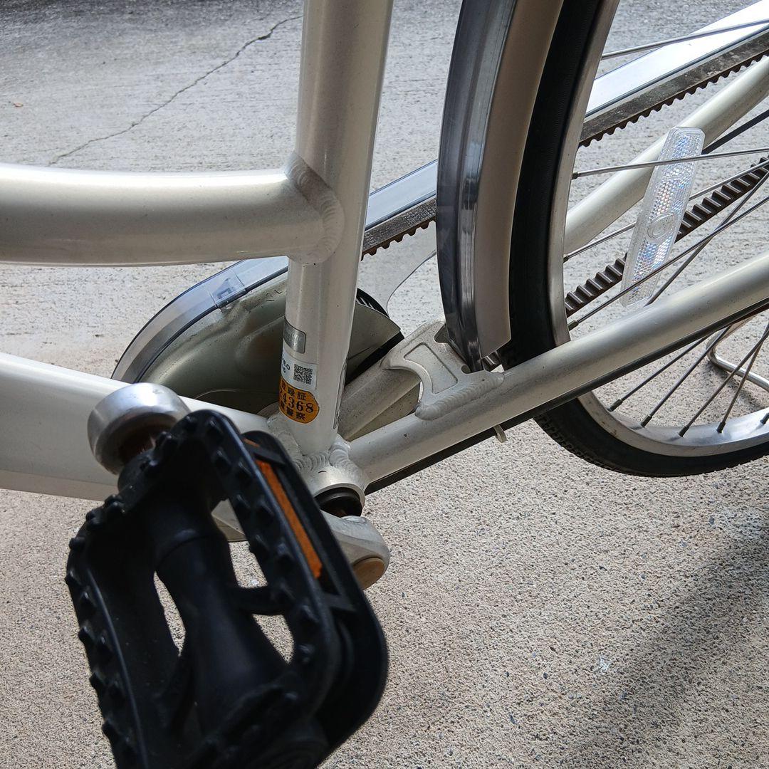 ブリジストン　アルベルト　シャンパンホワイト27インチ　引き取り限定です！