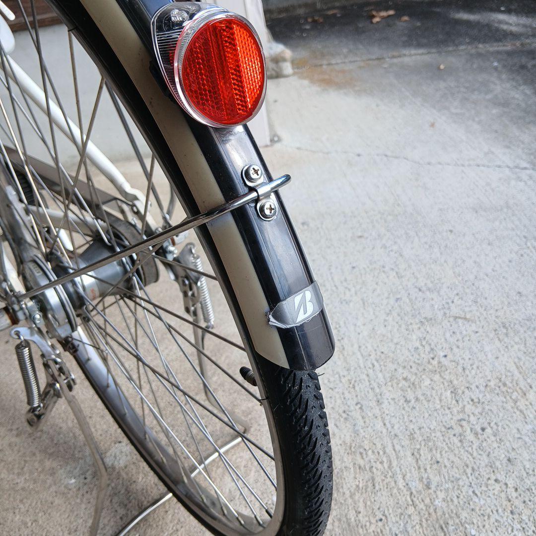 ブリジストン　アルベルト　シャンパンホワイト27インチ　引き取り限定です！