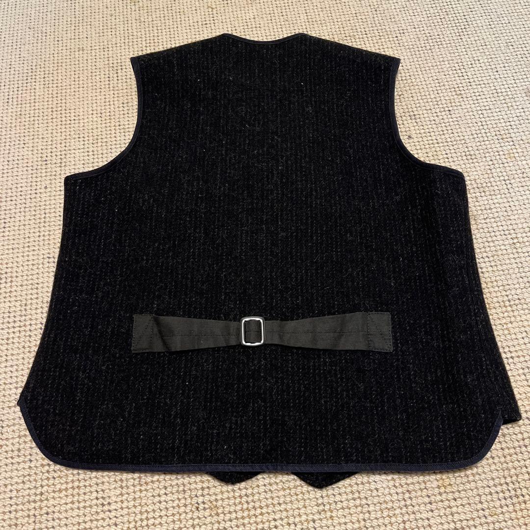Woolrich CLASSIC ブラック ベスト　ビーチベスト　ごま塩