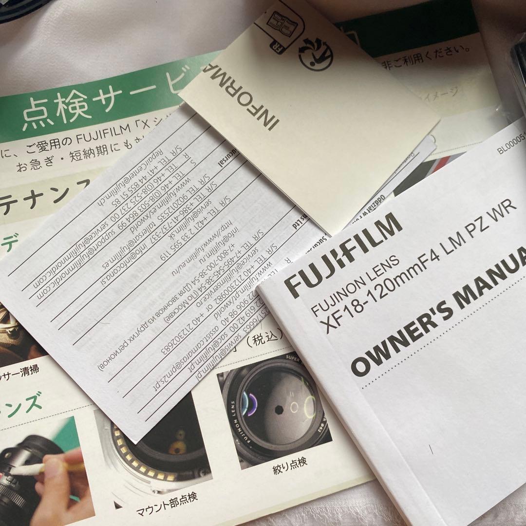 レンズ(ズーム) fujifilm / XF18-120mm F4 LM PZ WR
