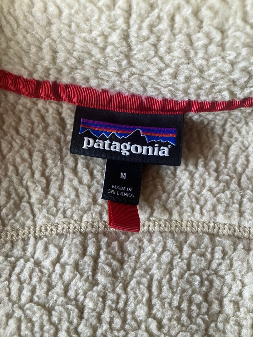 Patagonia フリース ベスト Mサイズ クリーム
