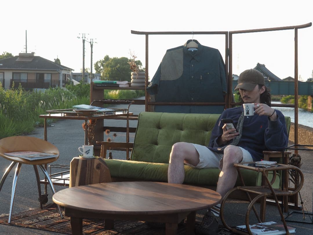 【値引中】モケットグリーン2Pソファ