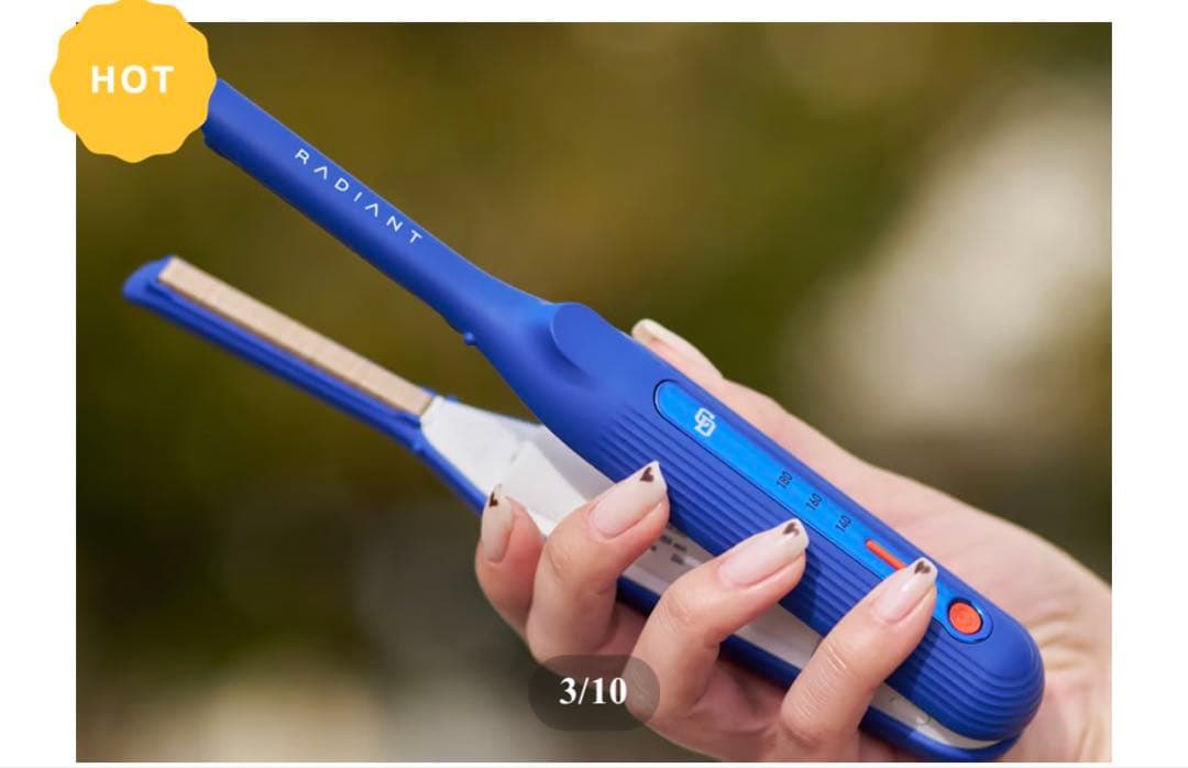 再お値下げ！Dragons x RADIANT モバイルヘアアイロン