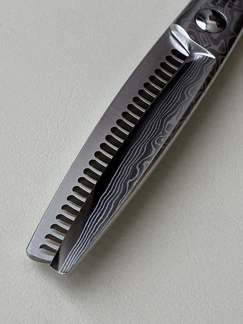 リビテック ハイネッタ ダマスカス鋼 6インチ20%~25％ 正逆 美品