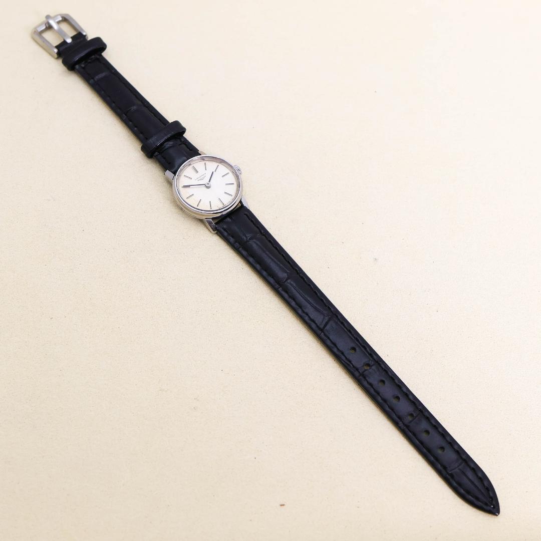 稼働 LONGINES 腕時計 手巻き 機械式 レディース 新品レザー 2651