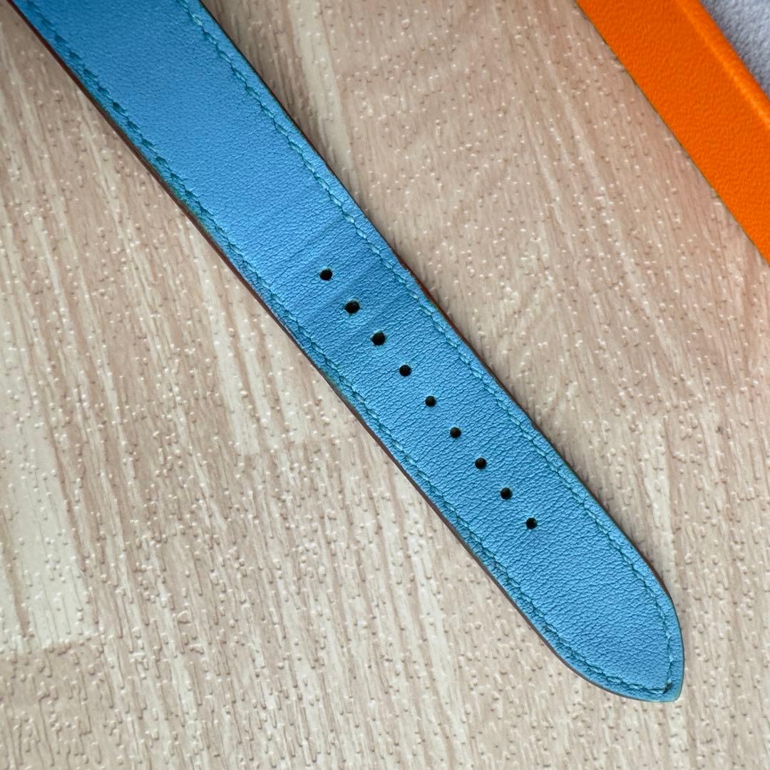 1788 Apple Watch エルメス　ブルー　HERMES 二重　バンド