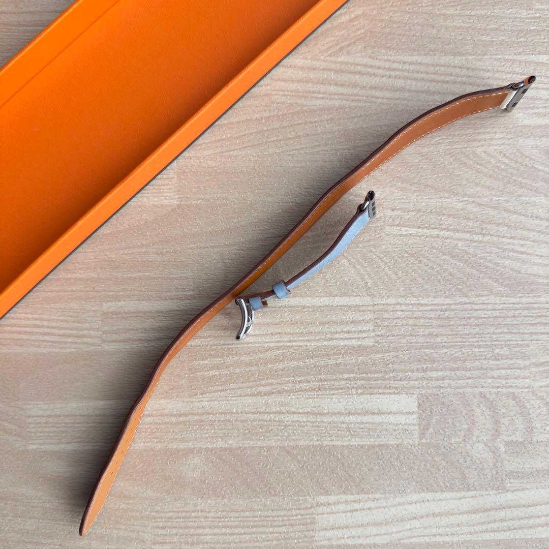 1788 Apple Watch エルメス　ブルー　HERMES 二重　バンド