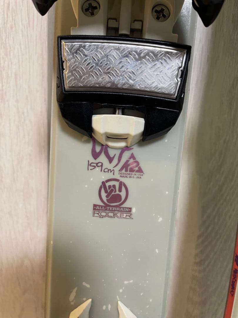 K2 MissConduct　159cm Marker ビンディング付き