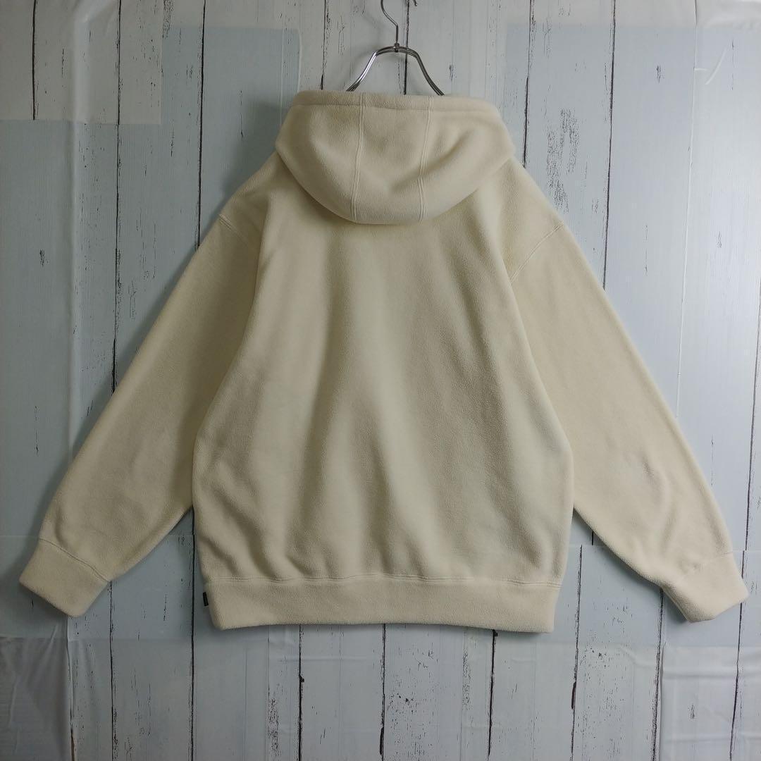 【入手困難モデル】シュプリーム ポーラテック フリース センターロゴ ベージL