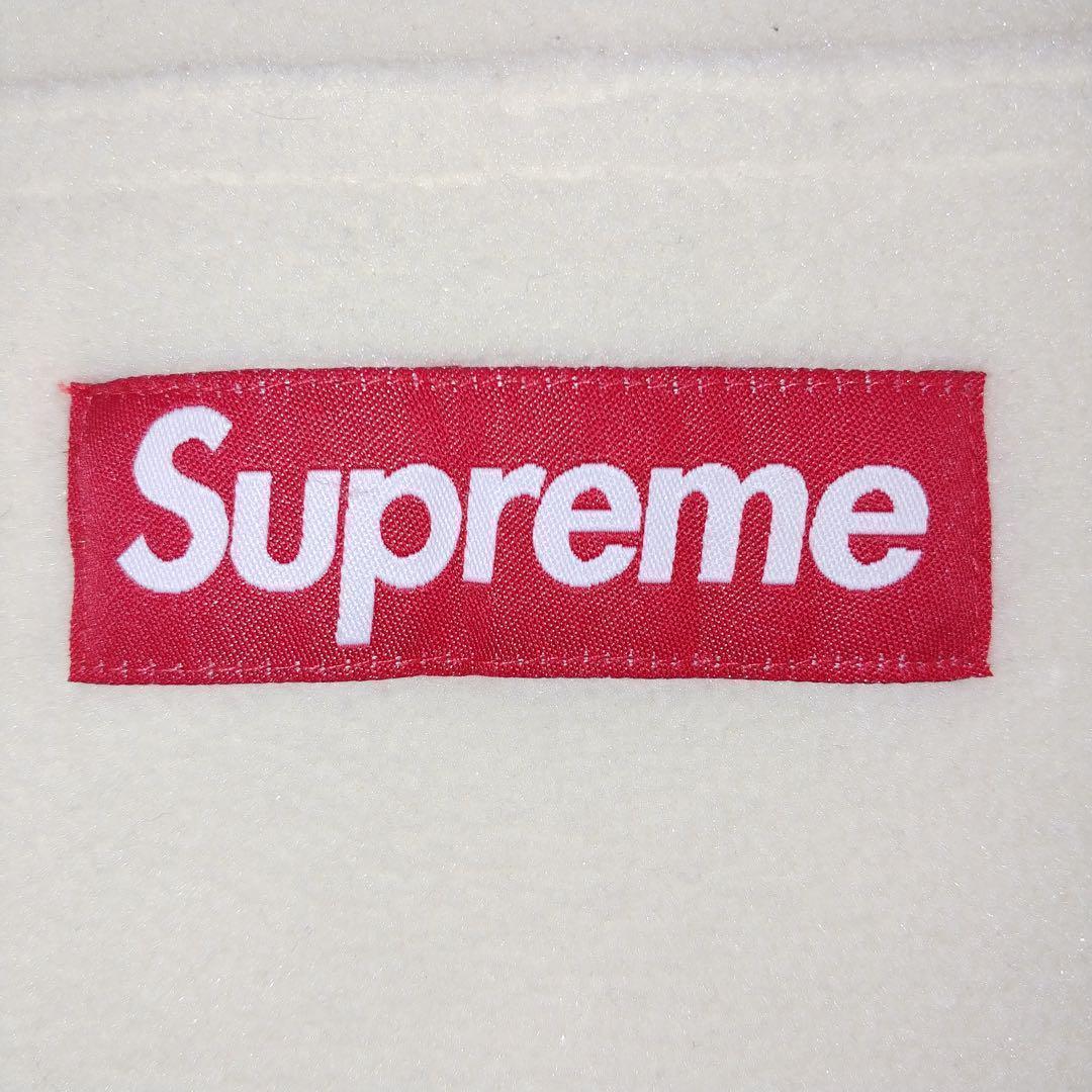 【入手困難モデル】シュプリーム ポーラテック フリース センターロゴ ベージL