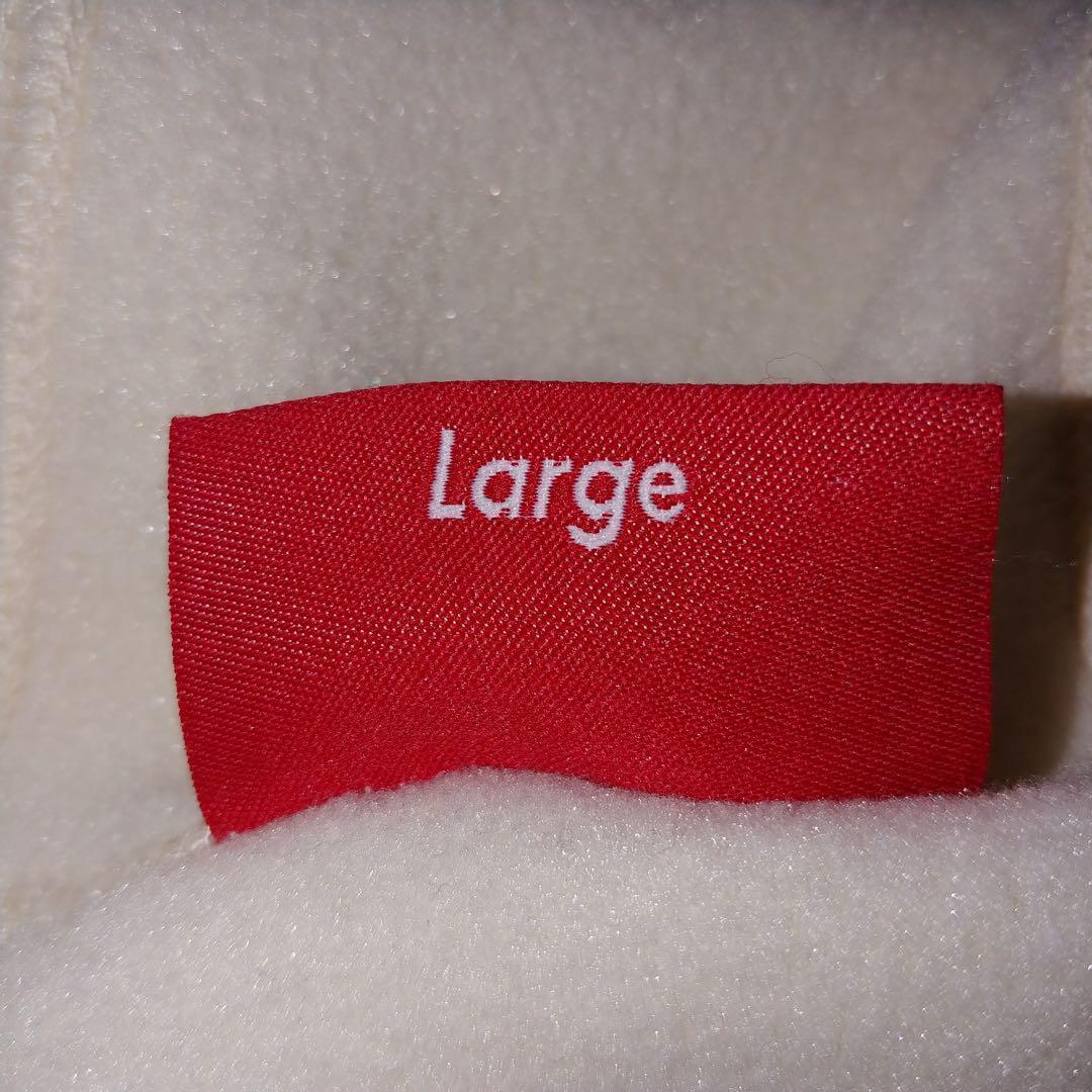 【入手困難モデル】シュプリーム ポーラテック フリース センターロゴ ベージL