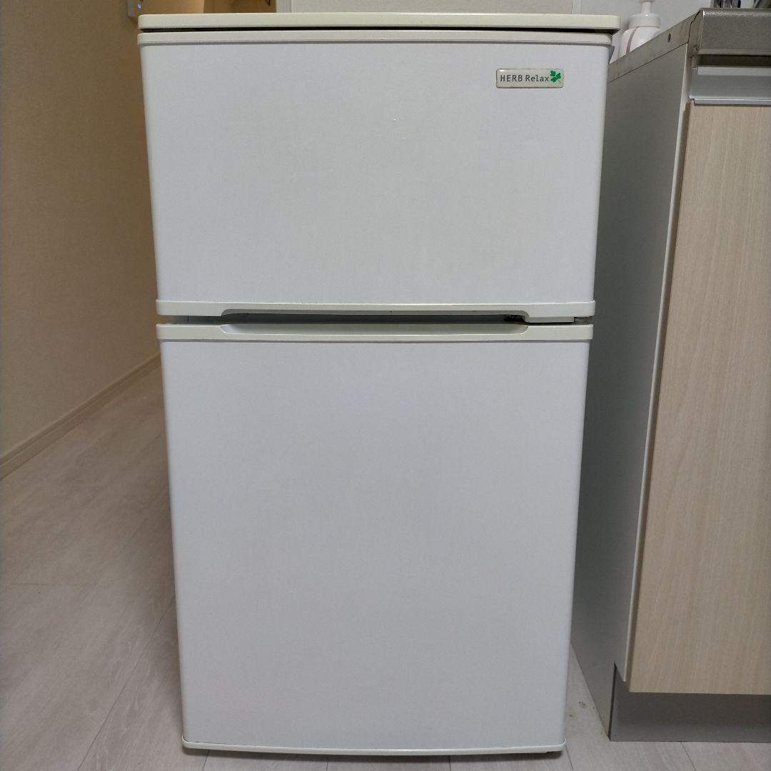 YAMADA ノンフロン冷凍冷蔵庫　YRZ-C09B1