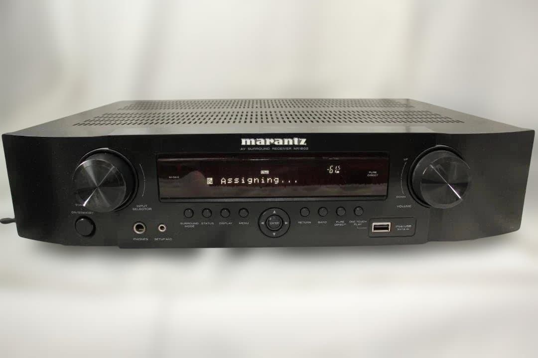 marantz AVアンプNR1601 サラウンドレシーバー　ブラック マランツ