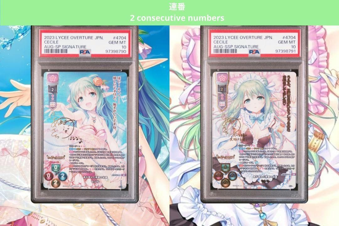 Lycee リセ 森が育んだ熱愛の幼妻 セシル SP SSP PSA10　連番