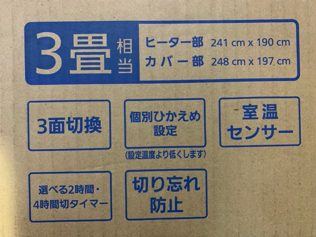 Panasonic DC-3HAC1-C 電気カーペット 700W