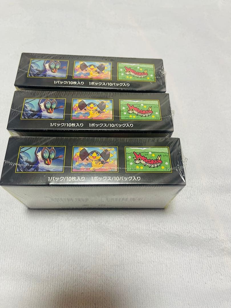 シュリンク付きのポケモンカードゲーム メガドリームEX 3パック