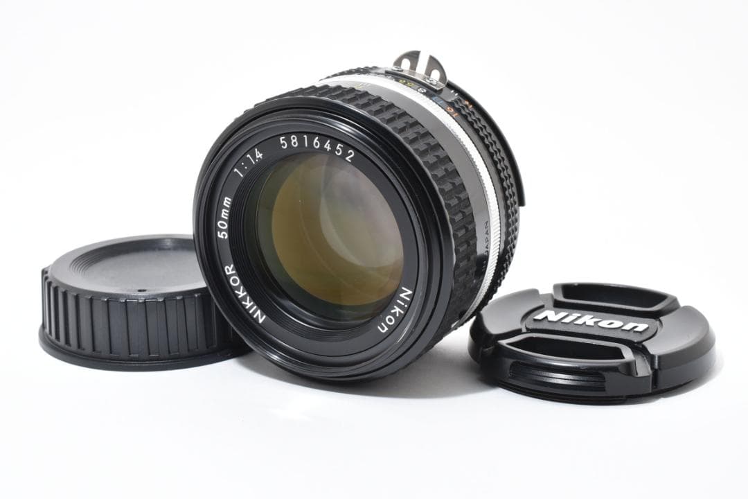 【美品】ニコン NIKON Ai-S NIKKOR 50mm F1.4