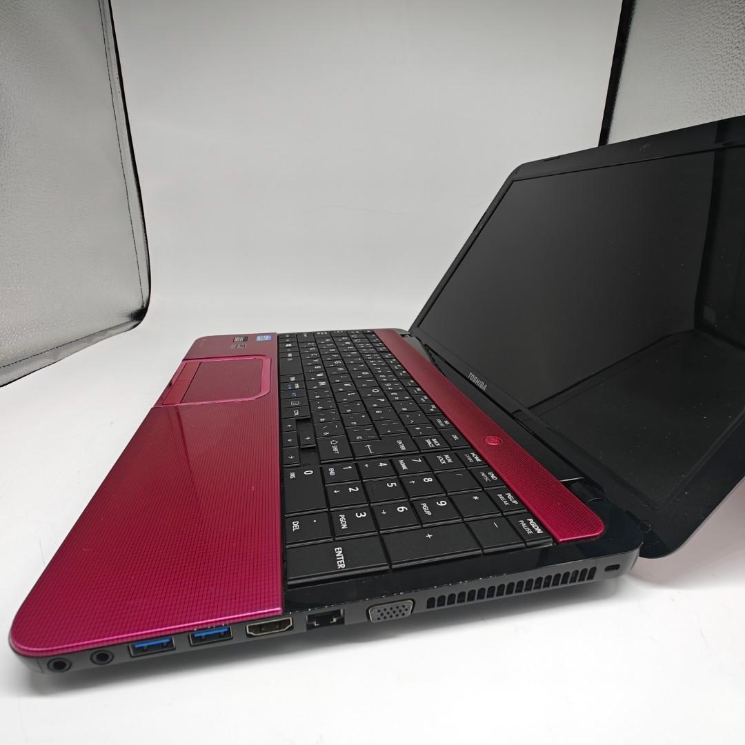 【東芝】T552 高速i7 SSD256GB 16GB ピンク ノートPC