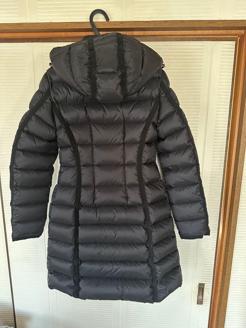 ★美品★MONCLER HERMINE ダウン黒　サイズ0