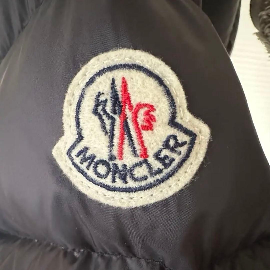 ★美品★MONCLER HERMINE ダウン黒　サイズ0