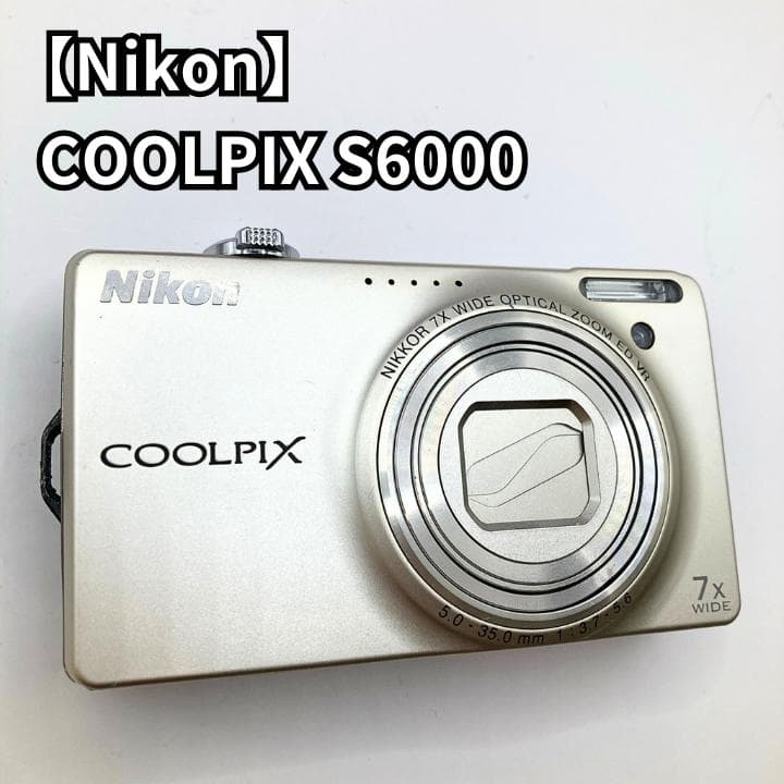 Nikon COOLPIX S6000 コンデジ ニコン デジタルカメラ