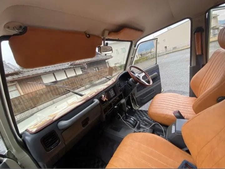 ケイタロウ様　78プラド　ブラウン　サンバイザー　カバー　左右セット