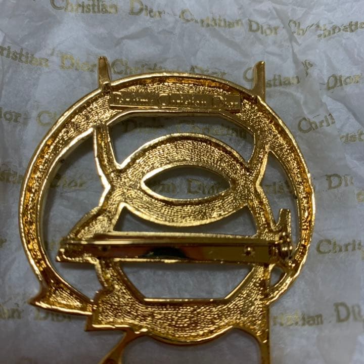 Christian Dior クリスチャンディオール★ブローチ★dior