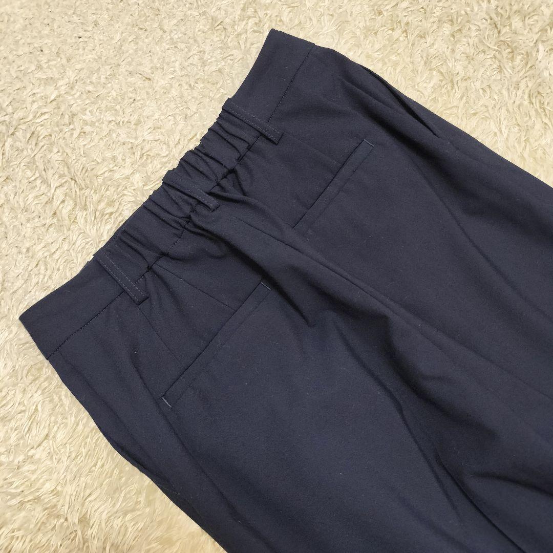 【美品】ビーミングバイビームス ノーカラースーツ ストレッチ セットアップ