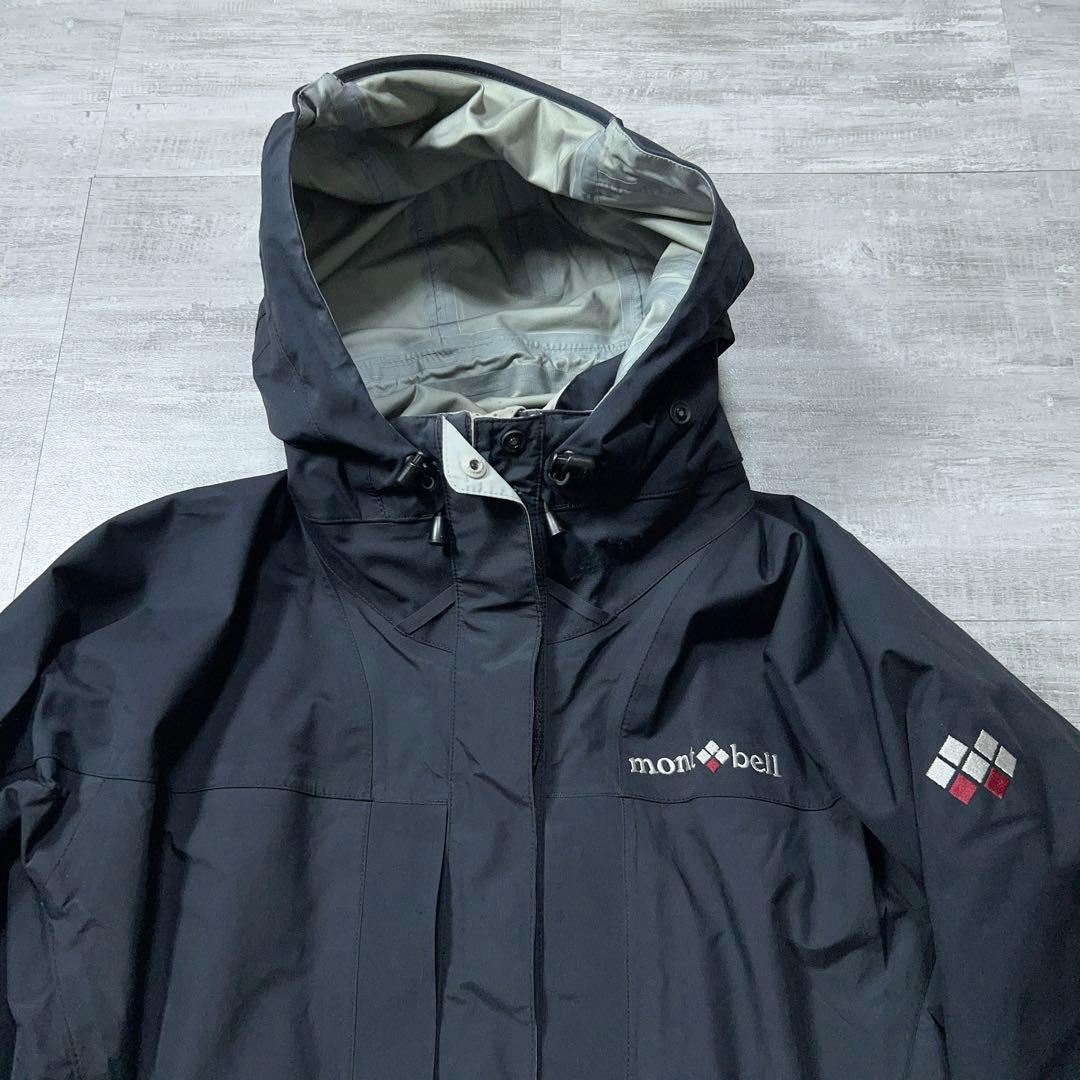 montbell モンベル 旧ロゴ GORE-TEX ドリューパーカー S