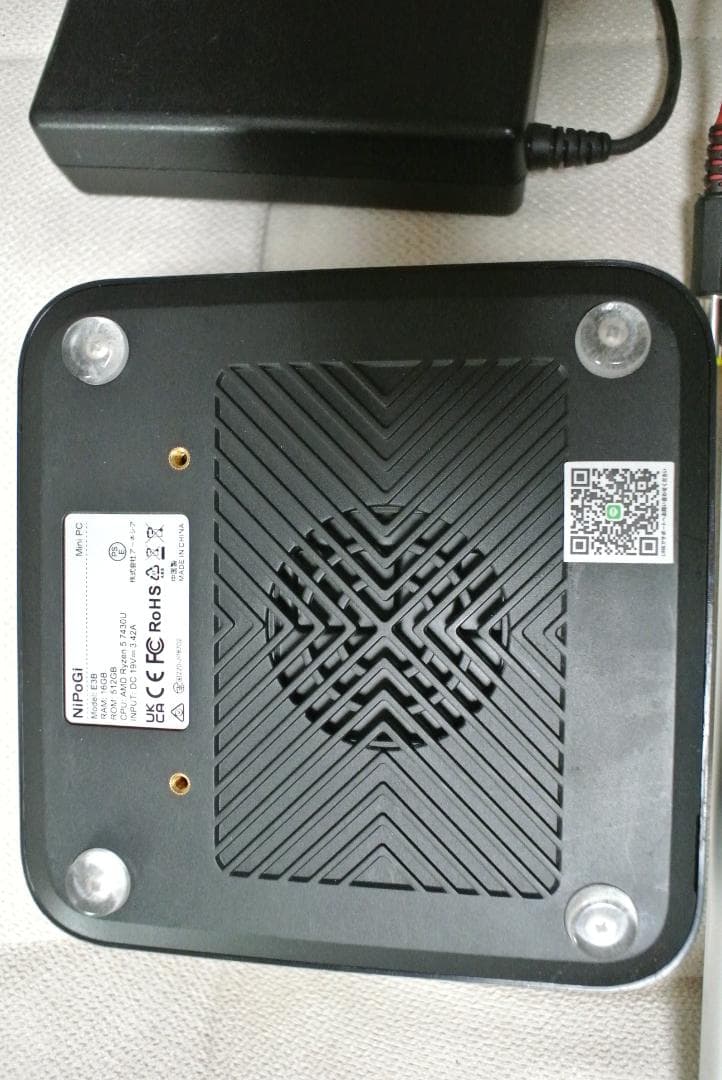 Ryzen 7430U/8G/512GB ミニPC NiPoGi E3B