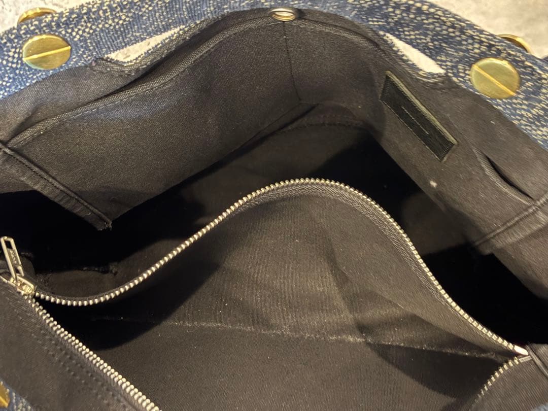 MANIUNO[マニウノ]バッグ　ネイビー　トートバッグM