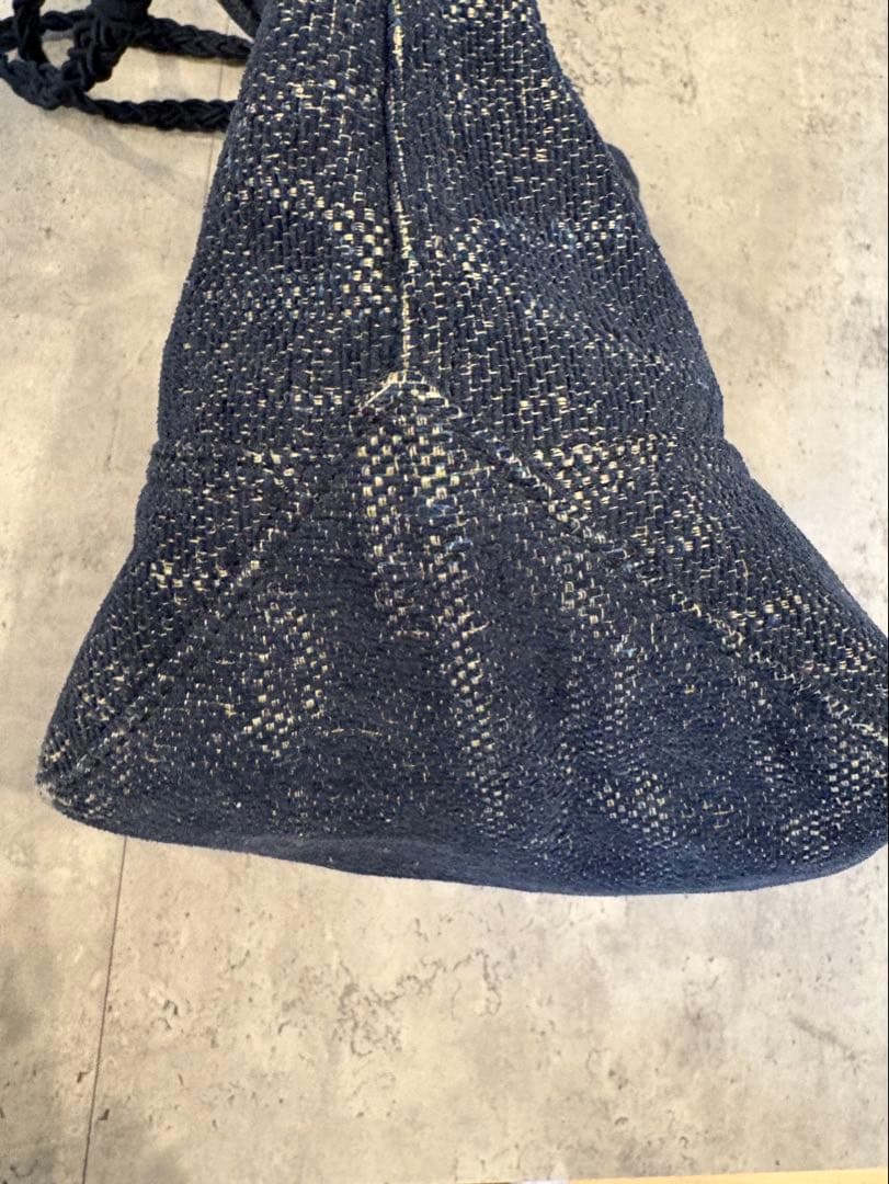 MANIUNO[マニウノ]バッグ　ネイビー　トートバッグM