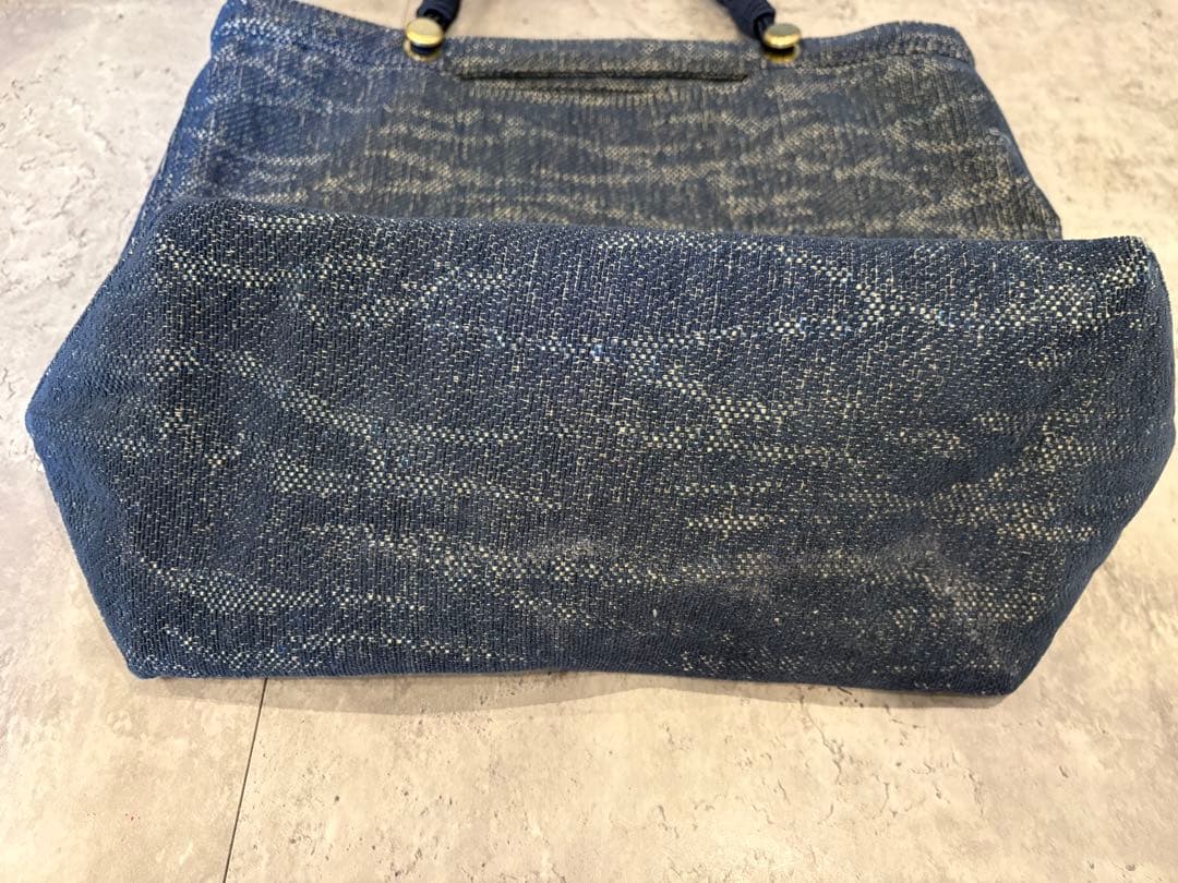 MANIUNO[マニウノ]バッグ　ネイビー　トートバッグM