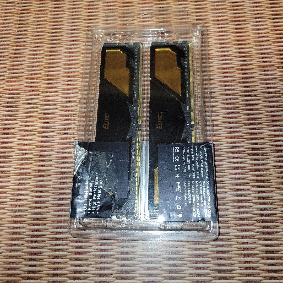 メモリー TEAMGROUP Elite DDR4 64GB (32GBx2)