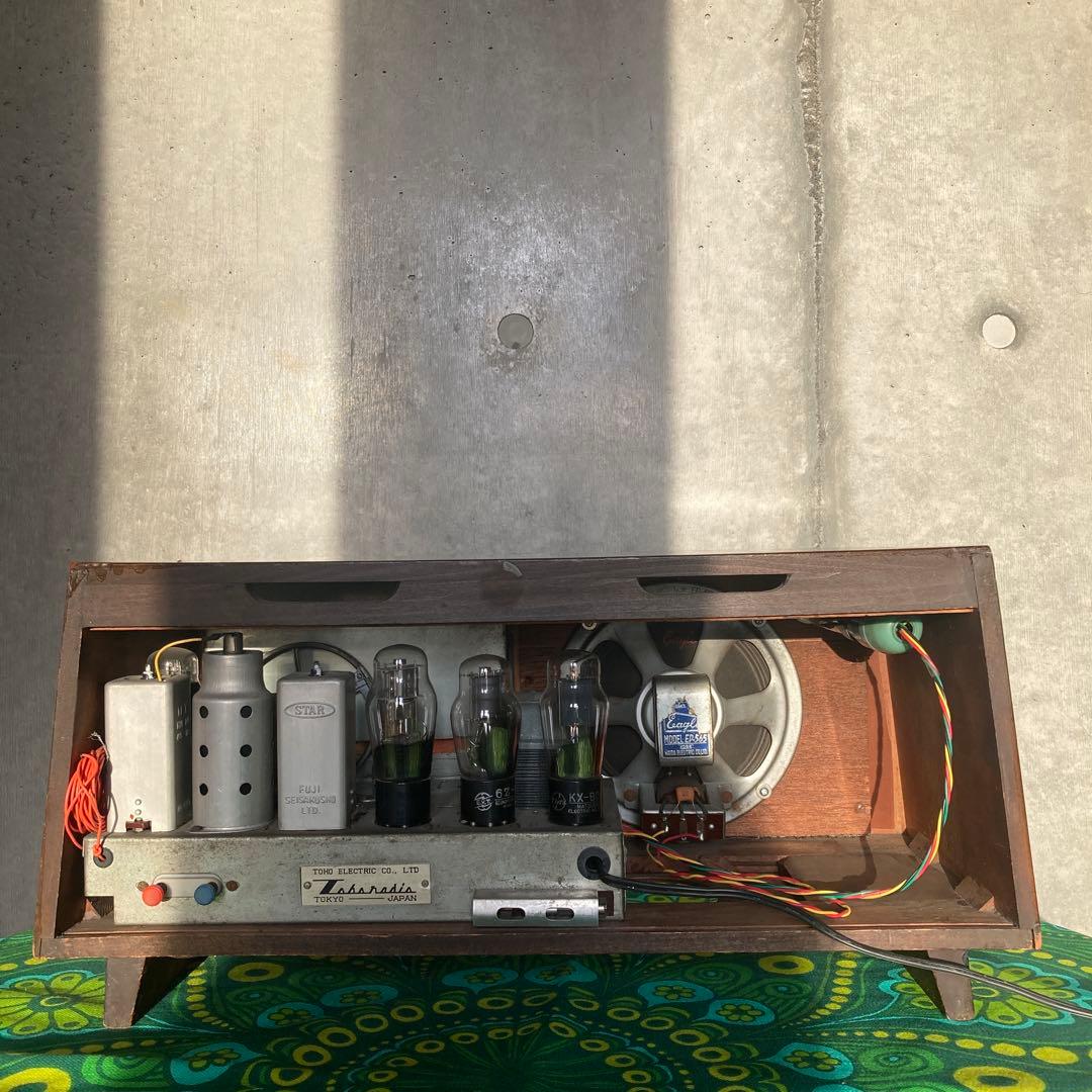 ☆東邦電気工業☆TOHO☆真空管ラジオ☆昭和レトロ【送料込み】