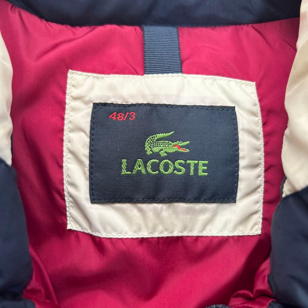 メンズダウンジャケット　ラコステ