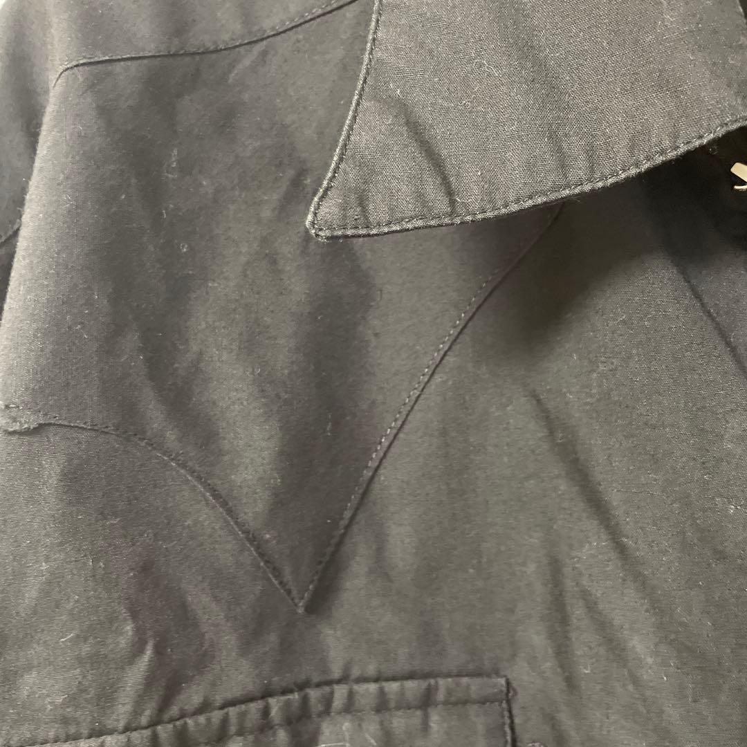 80s Rockmount ブラックウエスタンシャツUSA製ヴィンテージ