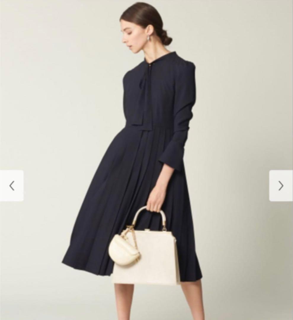 セルフォード ワンピース ネイビー　34 celford