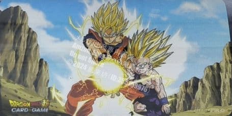 ドラゴンボール 孫悟空 孫悟飯 親子かめはめ波 プレイマット