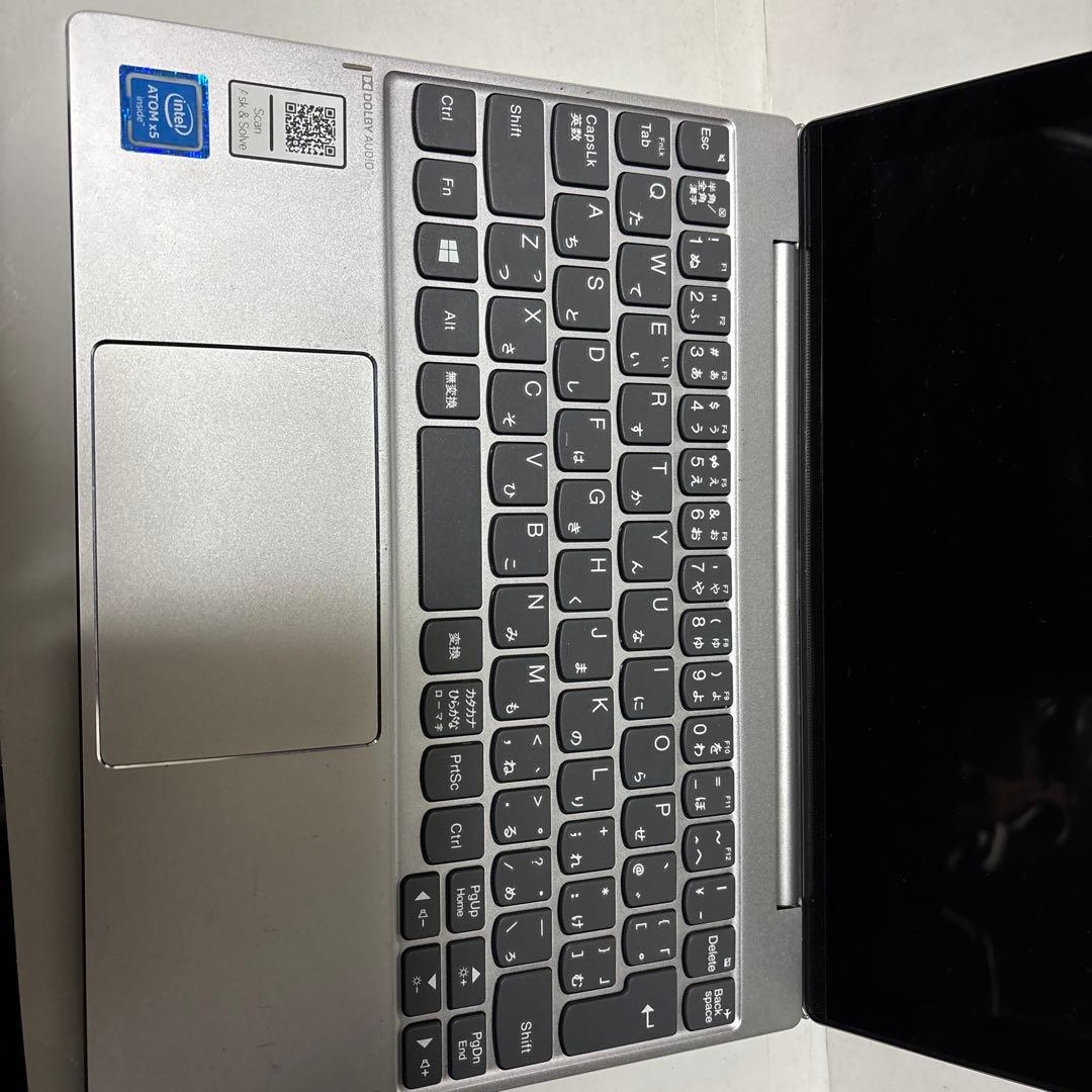 タッチパネルLenovo ノートPC シルバー Intel