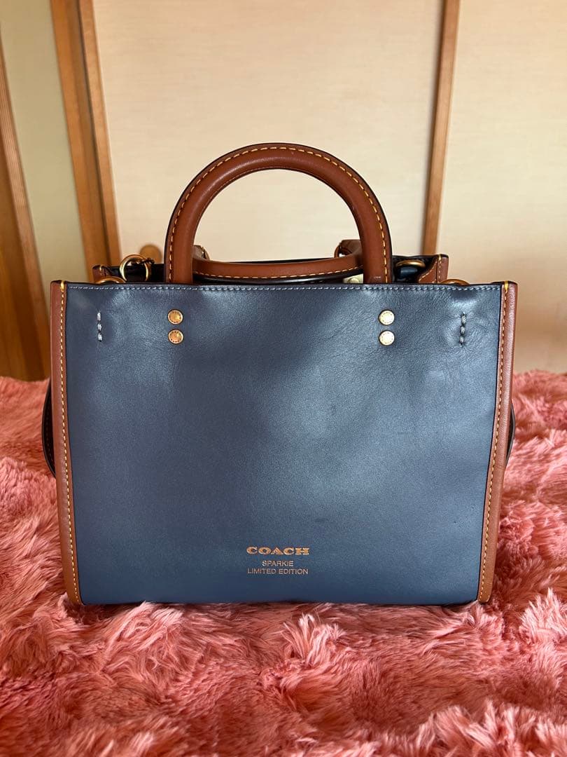 COACH キャラクター顔デザイン ハンドバッグ