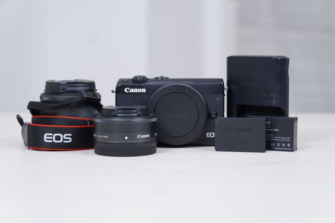 【初心者おすすめ】Canon EOS M100 ダブルレンズキット バッテリー付