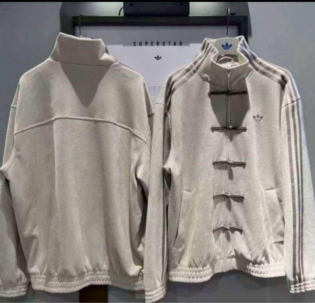 adidasアディダス 中国限定 蛇年トラックジャケット ホワイト XLサイズ